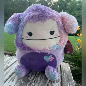 Original Squishmallow Eden 12” Bigfoot Plush Tie-Dye Valentine’s Day Gift
